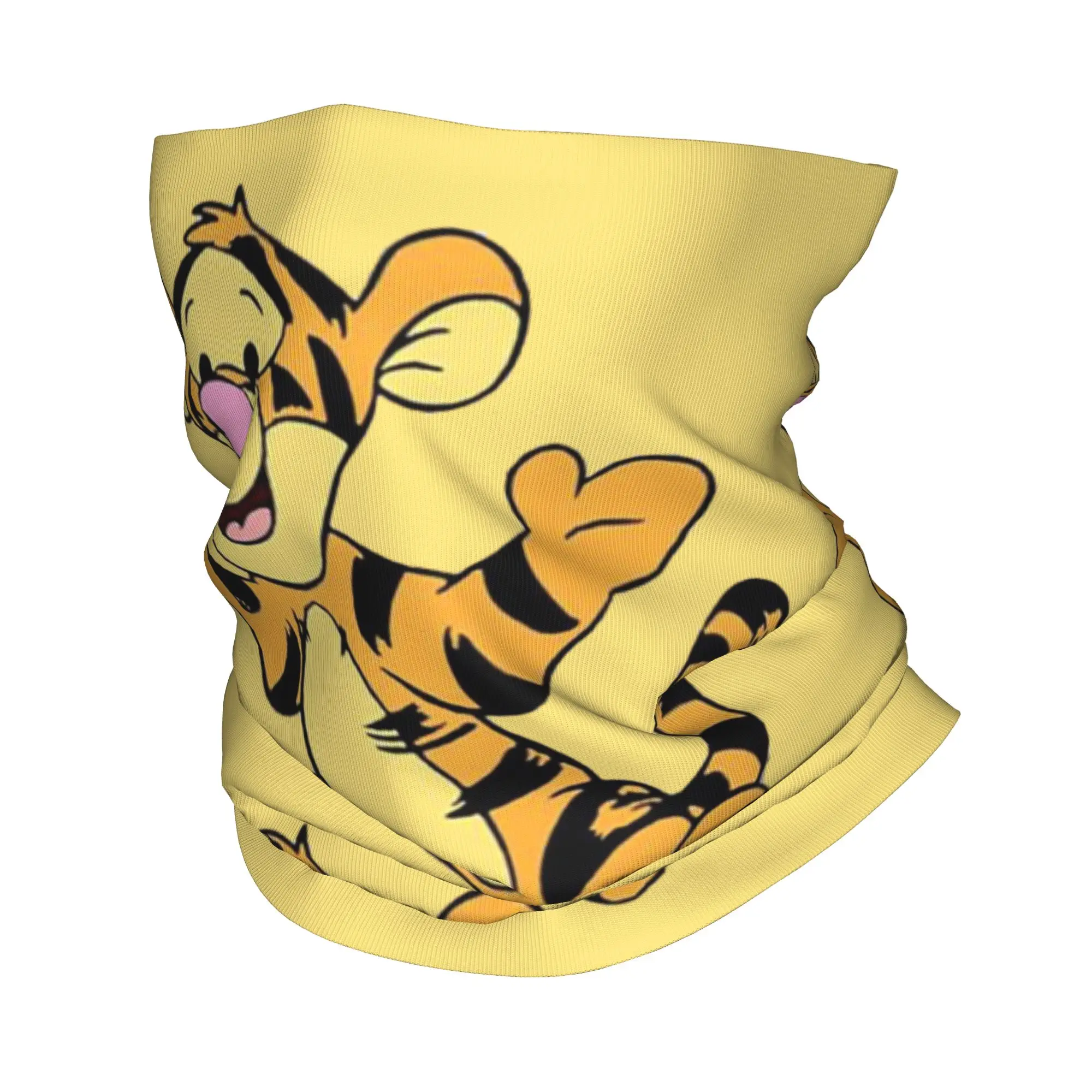 

Зимняя повязка на голову и шею с Тигром, унисекс, для лыж и охоты, шарф-труба, бандана, гейтер