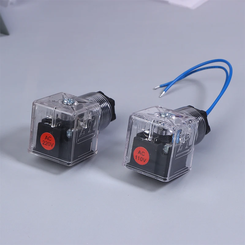 

Solenoid Coil Plug Hydraulic Valve Transparent Voltage Universal Accessories DC24 Solenoid Valve Solenoid Valve