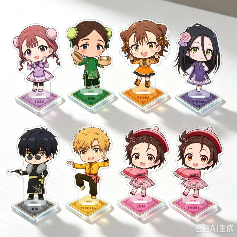 Anime Medalist 15cm Yuitsuka Inori Tsukasa Akeuraji Acrylic Standing Sign Board KeychainsDesk Decorations Character Merchandise