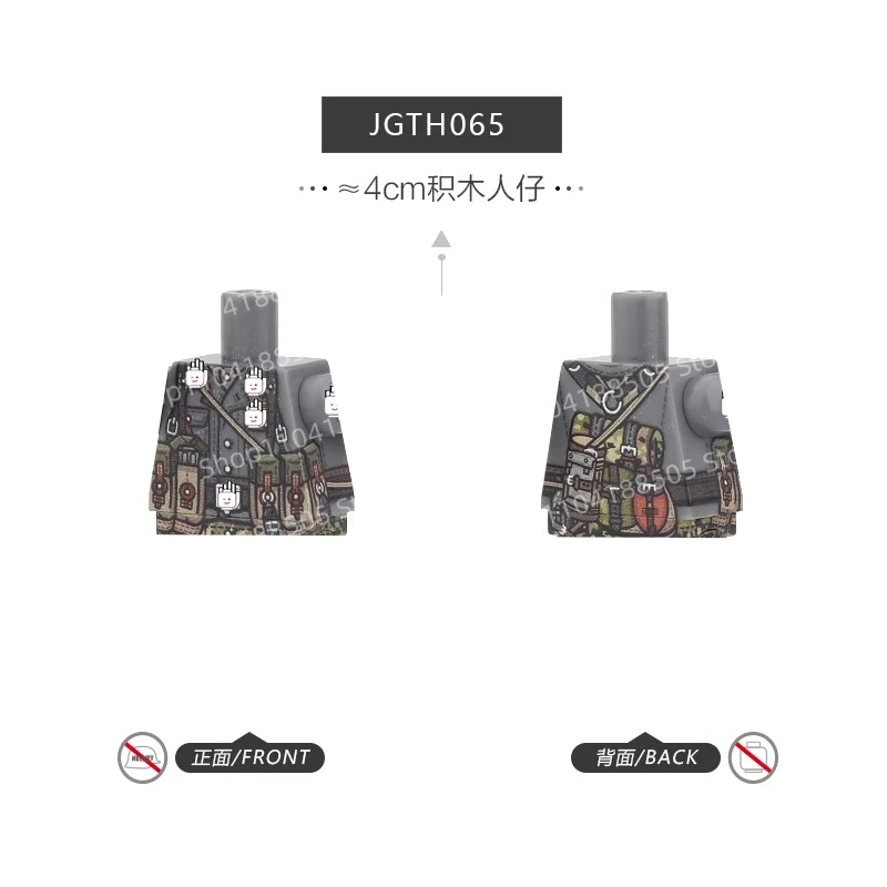 MOC Military Building Block Doll Berlin Campaign Tactics Assembly Third-party Holiday Gift Ornaments Collection