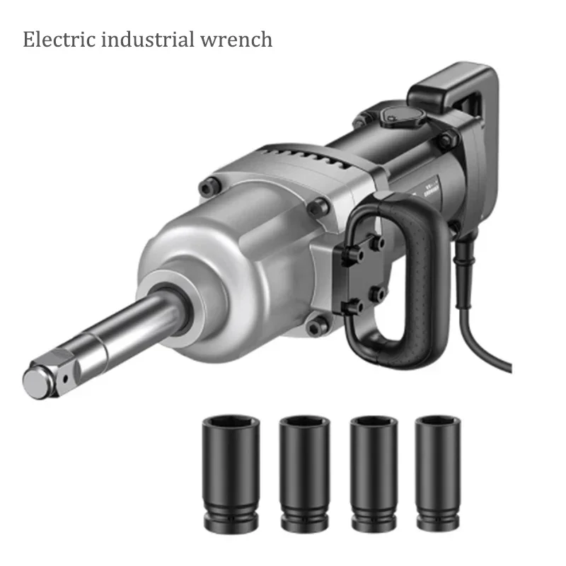 Heavy Industry Impact Wrench Electric Wrench Tool Auto Repair Electric Jackhammer Suitable High Torque Socket