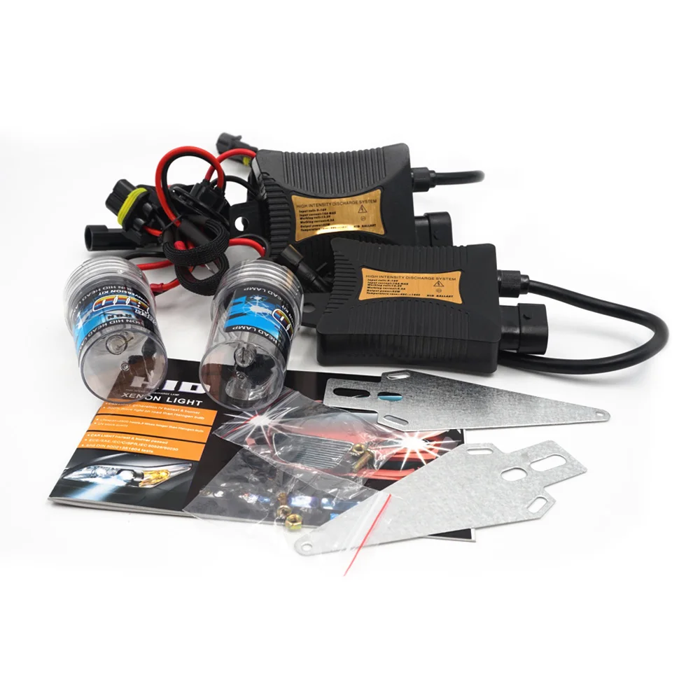 

55W HID Xenon Headlight Kit - DC 12V Short-Circuit Protection for Universal Car Headlights