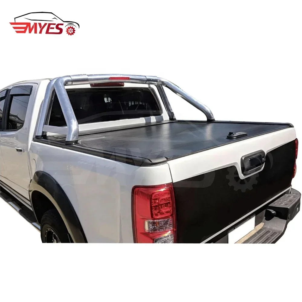 High Quality Aluminum Electric Retractable Lid Shutter Rolling roller shutter truck bed cover for 5.8 silverado 2021