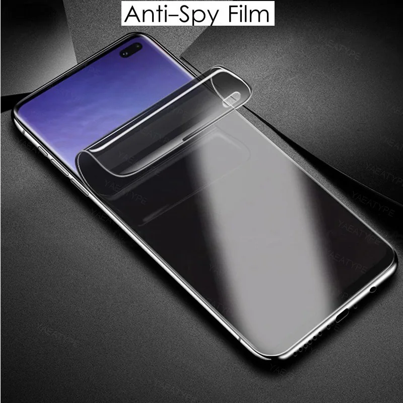 Anti-Spy Privacy Hydrogel Film Screen Protector For Infinix Note 30 X6833B Note 30i Hot 30 Play Smart 7 HD Hot 30i X669C Hot 30