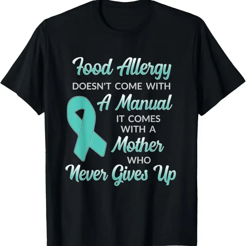 Food Allergy Super Mom Awareness Manual T Shirt