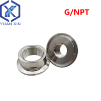 Tri Clamp Female Connector G Thread NPT Thread - Standard Pipe Fitting for Plumbing And Piping Systems
