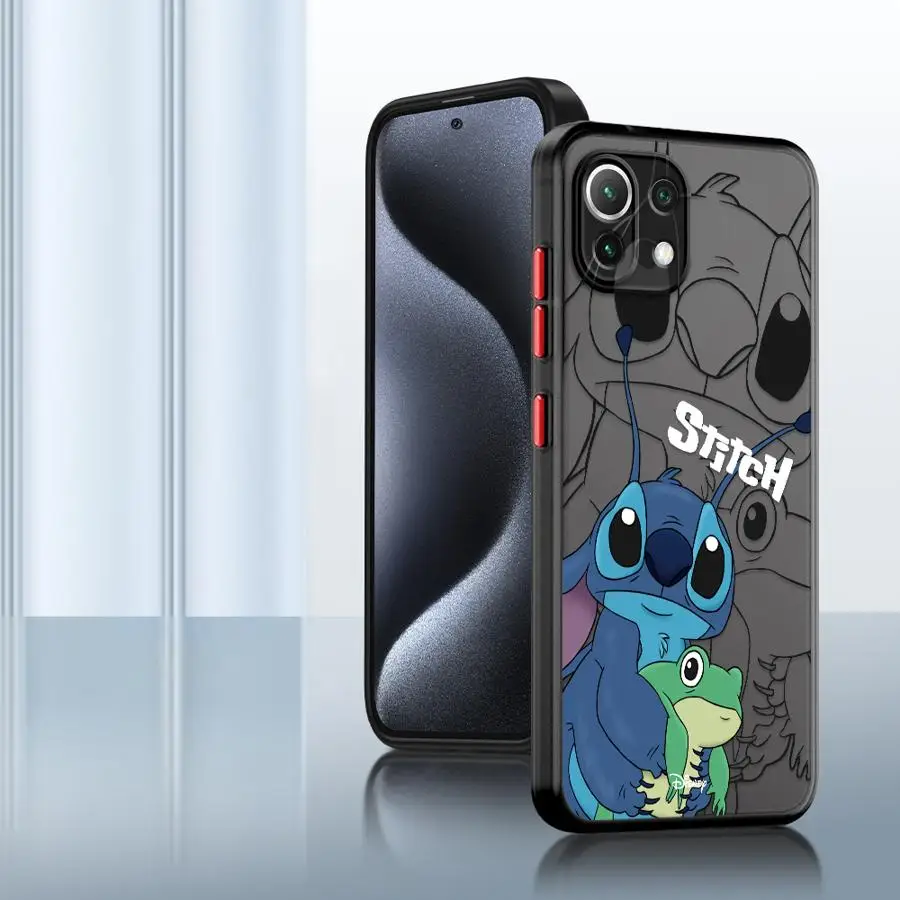 حافظة ديزني ستيتش لهاتف شاومي ريدمي نوت 9s 12S 14 Pro 10s 11 12 13 Pro Plus 11s غطاء ناعم