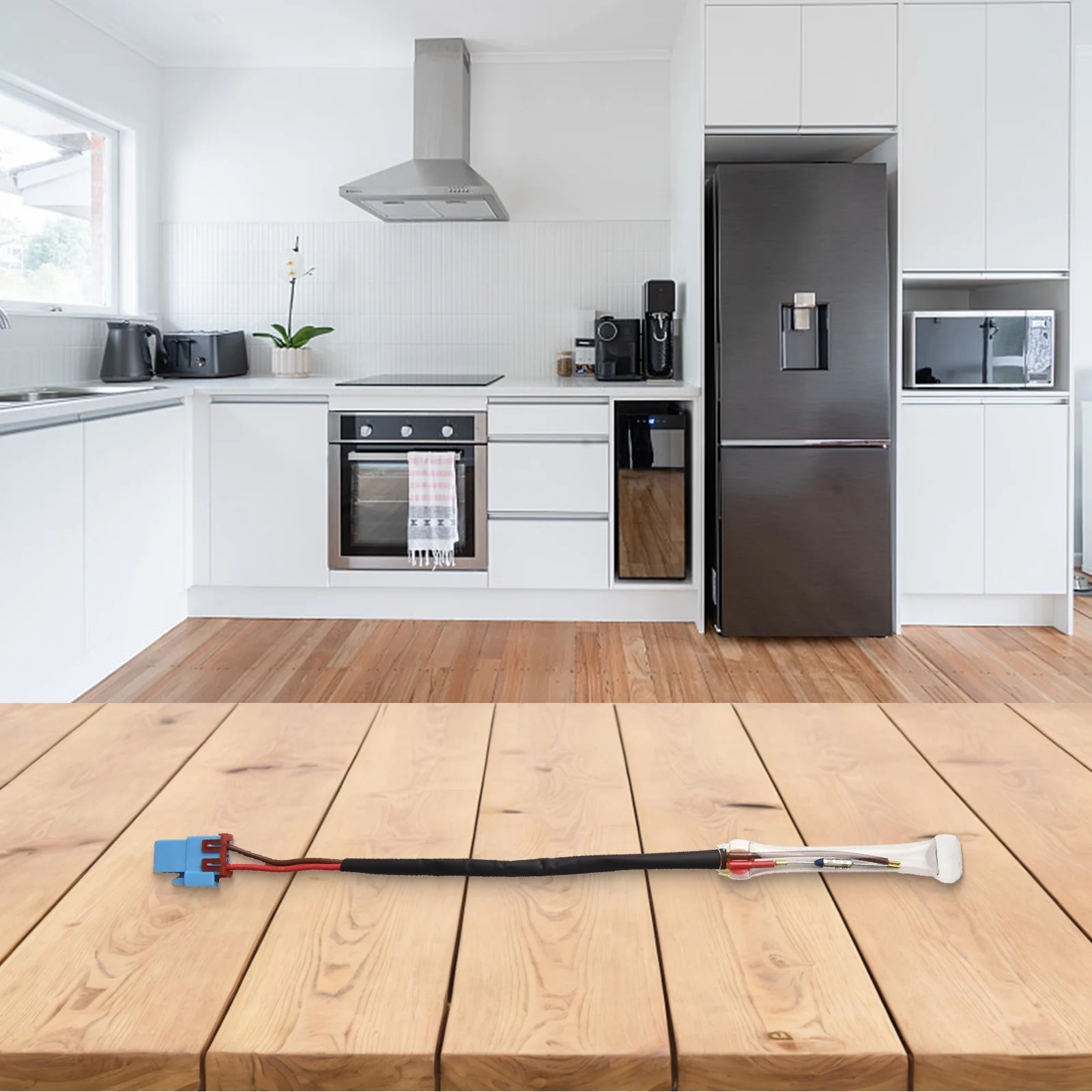 مستشعر تذويب الثلاجة مستشعر تذويب الصمامات الحرارية لدرجة الحرارة لـ RL34ECPS2XES، RL34ECSW2XES، RL37HCMG2XES لسامسونج #6