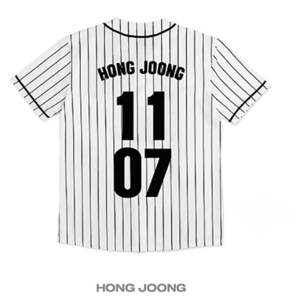 KPOP Jongho Mingi 2024 World Tour O-Neck T-Shirts San Yunho Men Women Fashion Casual Baseball Short Sleeves Fans Support Gifts