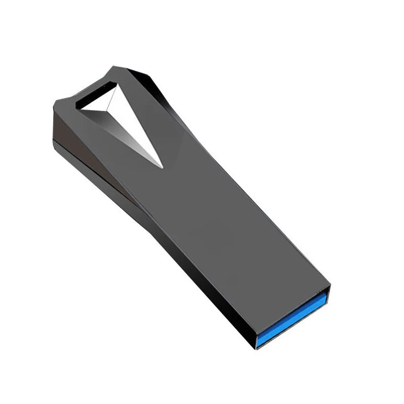 USB-флеш-накопитель 64 ГБ Высокоскоростной флэш-накопитель 32 ГБ 16 ГБ 8 ГБ 4 ГБ Креативные подарки Pendrive Серебристый металлический U-диск для файлов