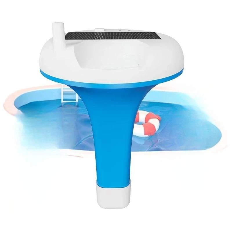 

Wireless water quality monitor, pool thermometer, online pH temperature monitor, solar and lithium battery charging