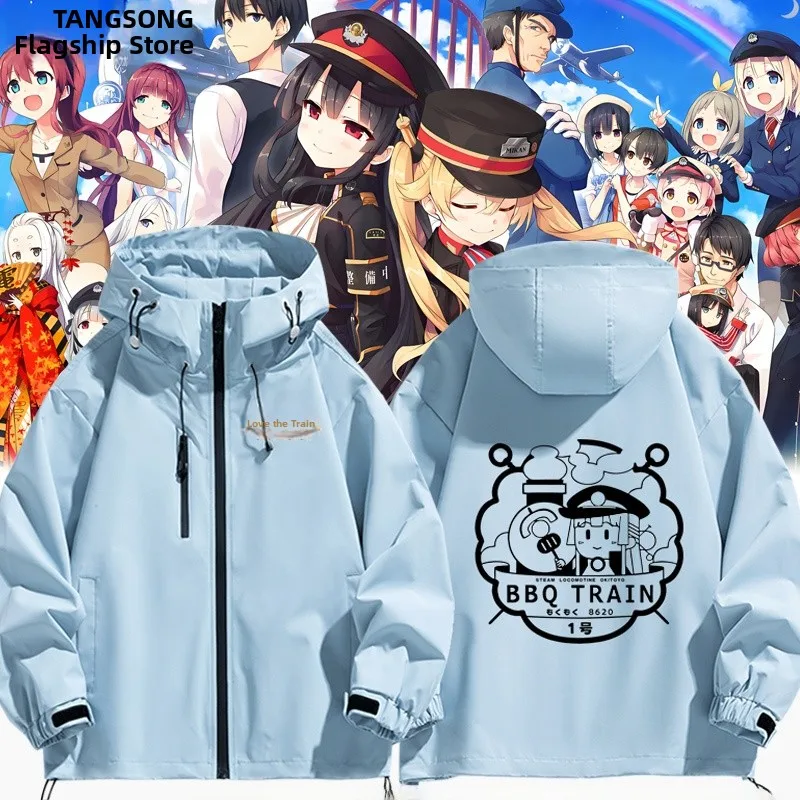 

Куртка-косуха Love the Train Last Run Eight Six в американском стиле, мужская, модная, ветрозащитная, из полиэфирного волокна