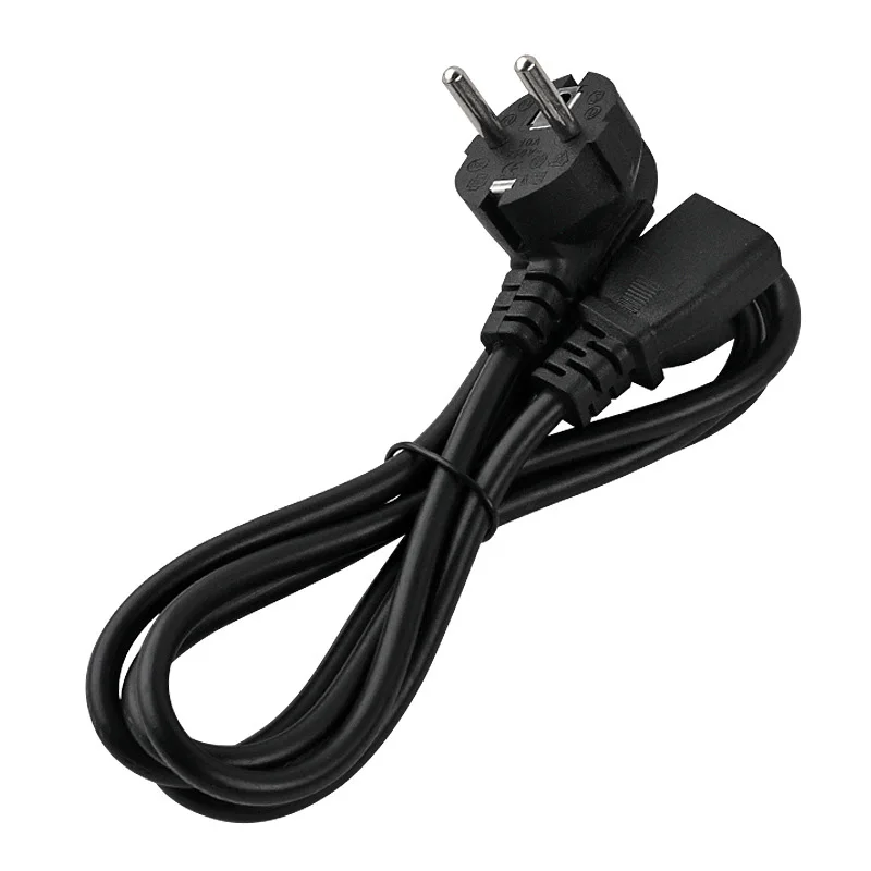 1/1.5M10A 3PIN EU/US/UK/AU Plug IEC C13 Extension AC Power Adapter Cable For Dell Desktop PC Monitor HP Epson Printer TV Charger