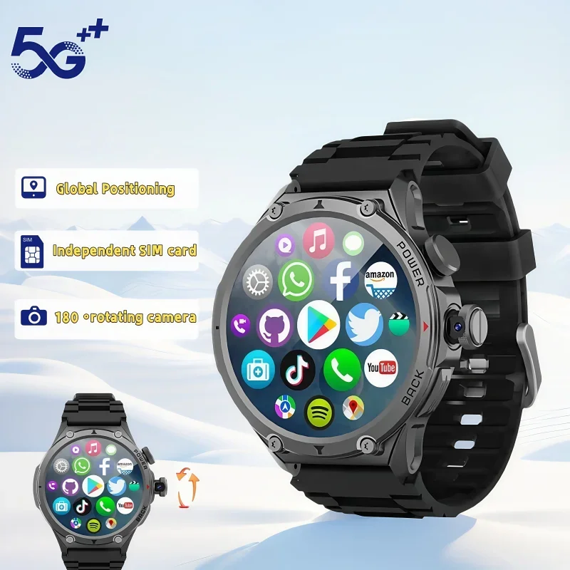 

H12Новые умные часыH1 Android умные часы 1,6 дюйма Amoled 720*720 с разрешением высокой четкости Blu-ray Bluetooth GPS позиционирование WIFI