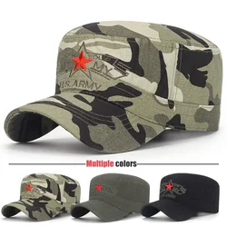 Gorra de béisbol para hombre y mujer, gorro con Cierre trasero, estilo militar, suave, diseño del ejército, para deportes al aire libre, nueva moda