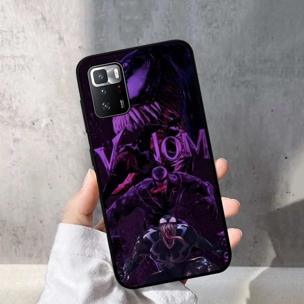 Classic Movie V-Venom Phone Case For Redmi Note 4 X 5 A 6 7 8 T 9 9S 10 11 11S 11Epro Poco M3 Pro