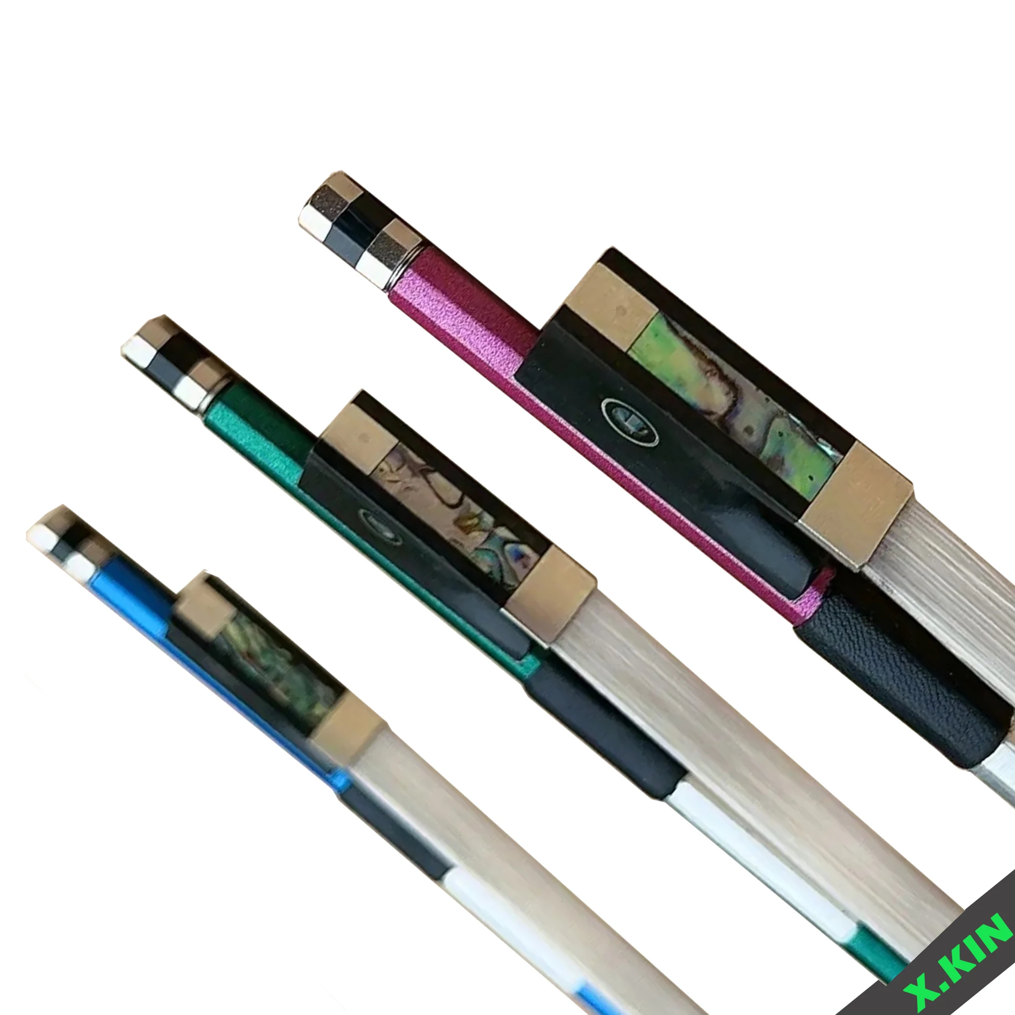 

Colorful Professional Carbon Fiber Violin Bow Professional Violin Bow 4/4