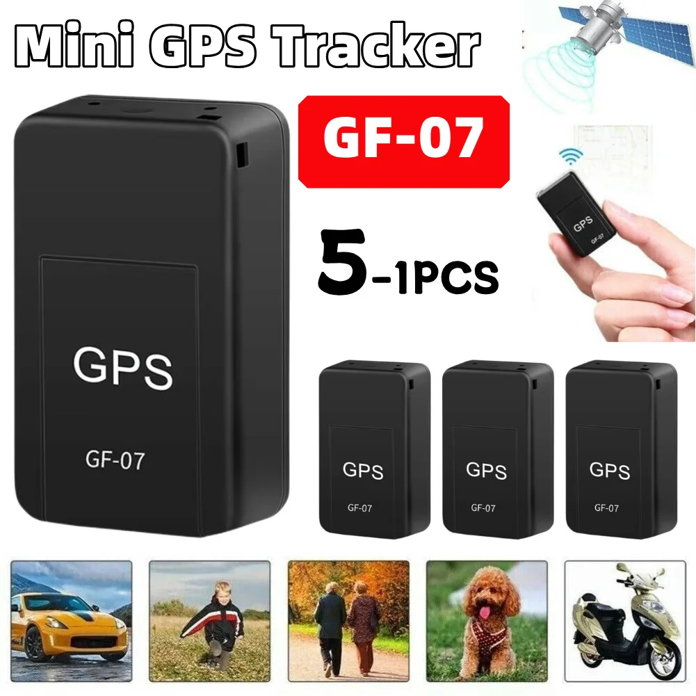 Waterproof Children Anti Lost GPS Locator GF 07 Car Real Time Tracking Device Small and Portable for Kids and Pets