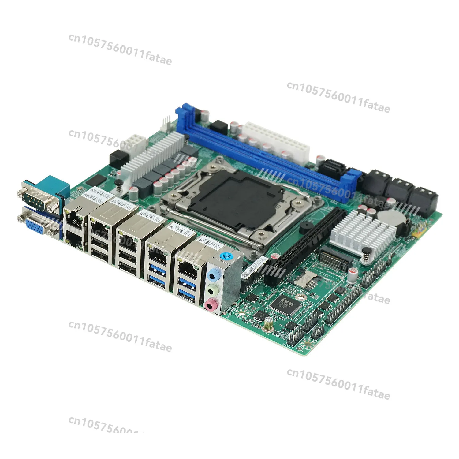 X99 اللوحة الرئيسية 6 شبكة توجيه ناعم ITX تخزين القرص الصلب القابل للتبديل السريع IPC E5 Server C612