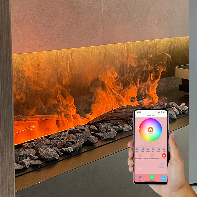 

Water Vapor Fireplace Supports Indoor Humidification Function Fireplace Add Aromatherapy Make Air Freshness in Our Living Space