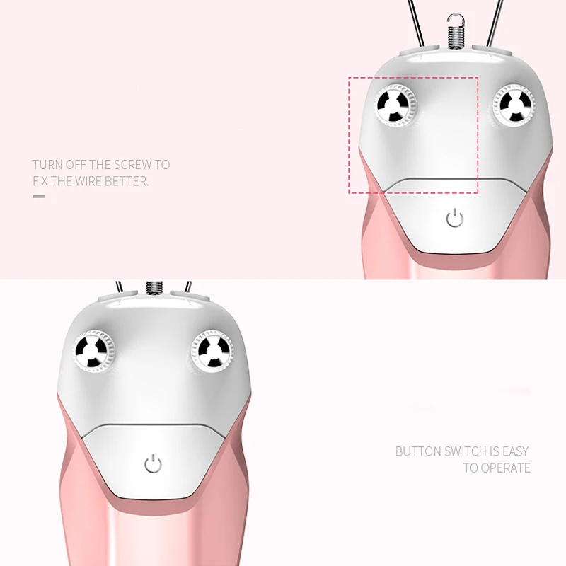 Электрический эпилятор для лица, USB Перезаряжаемый эпилятор для удаления волос, женское средство для удаления волос, средство для удаления волос на лице с хлопковой нитью