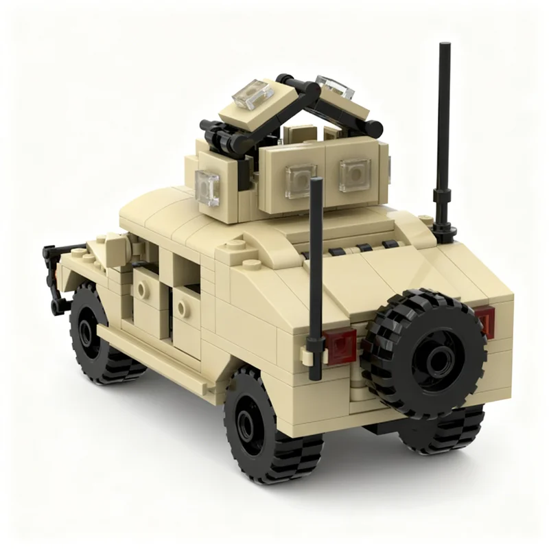 265pcs MOC Creator Humvee O GPK Model Building Blocks Construction Christmas Gifts DIY Toy Creative Idea Education Brick Kids