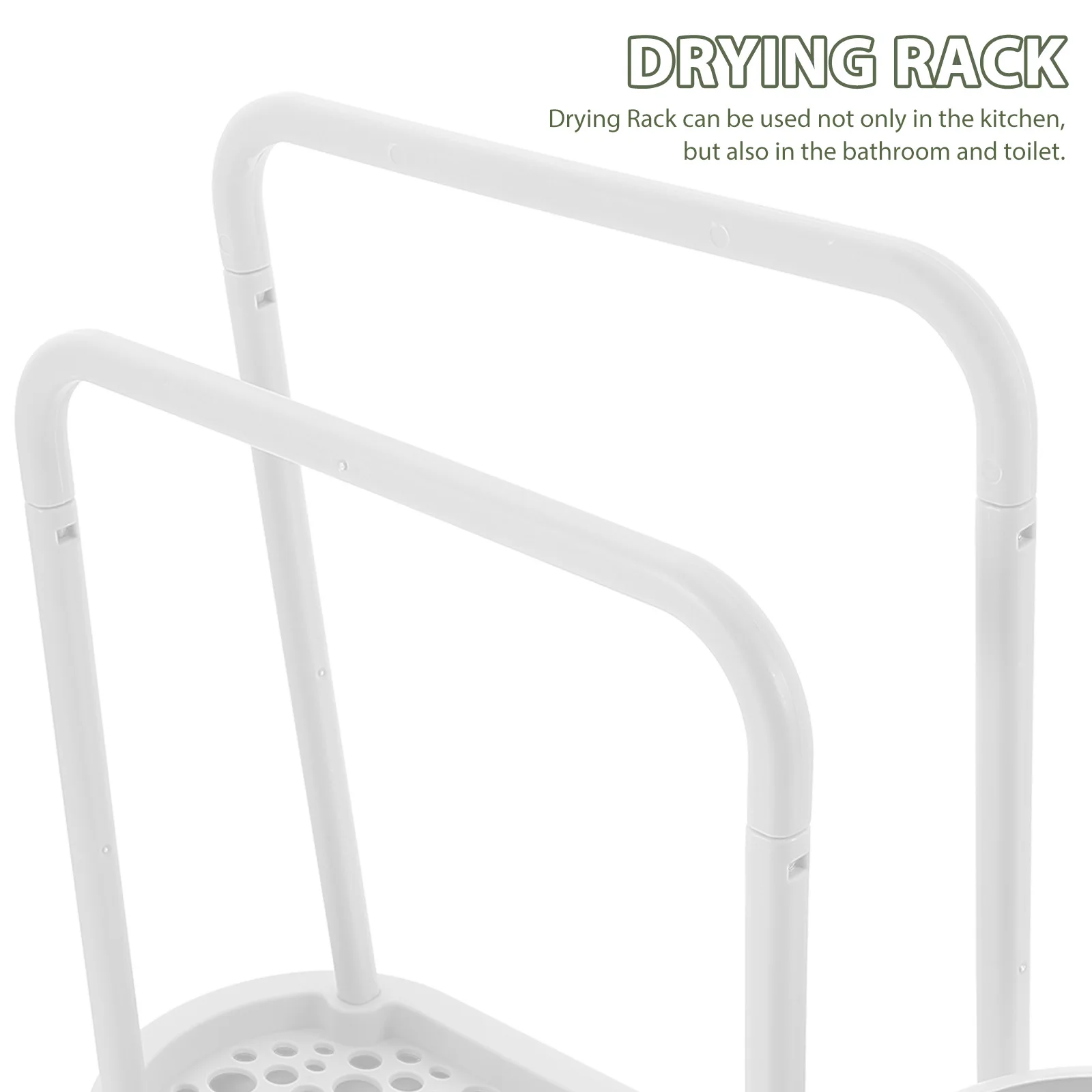 

Kitchen Sink Organizer Drying Rack For Dish Cloth Sponge Holder Bathroom Toilet Storage Home Supplies Drain Rack