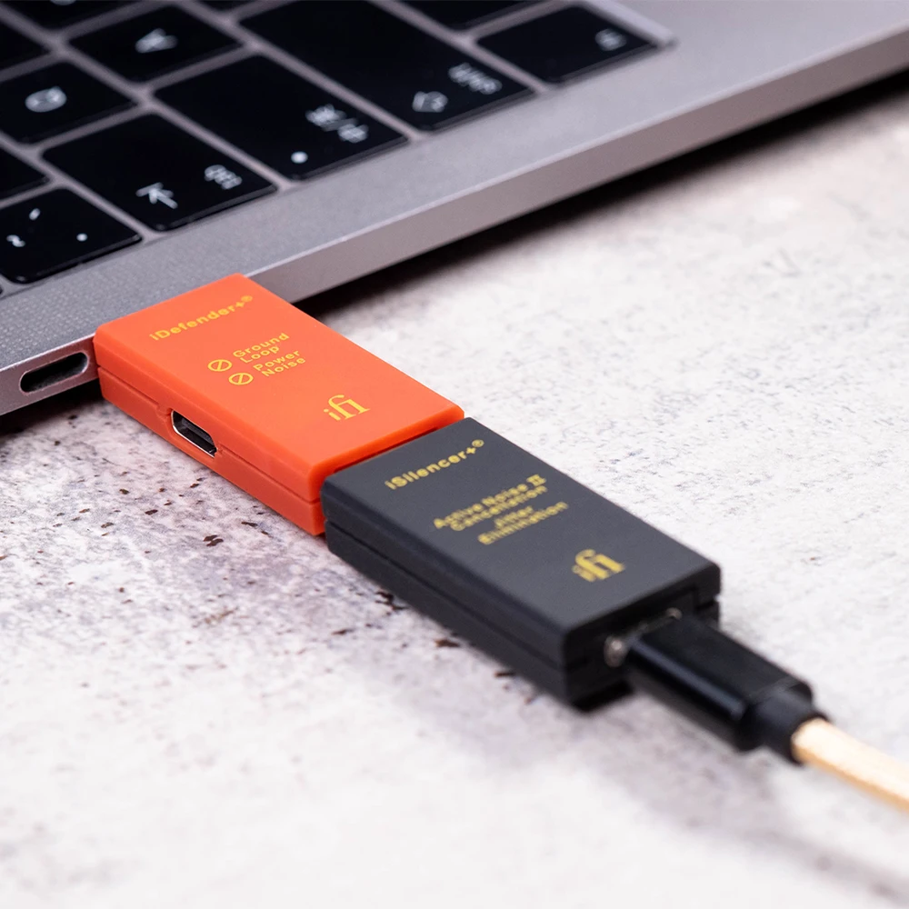 iFi iSilencer + USB إشارة مرشح تنقية الطاقة المتوازن يزيل نشط إشارة الضوضاء الخلفية نقل السرعة الفائقة