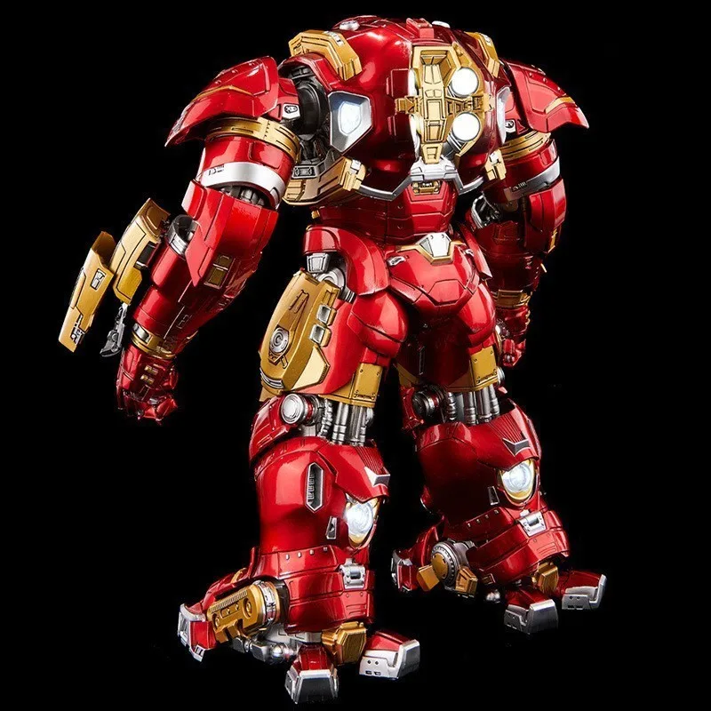 Comic Marvel Alloy Hulk Armor Cs 1/12 Iron Man Mk44 Mech Handheld Model In Stock Iron Man Collect Wholesale Holiday Gifts