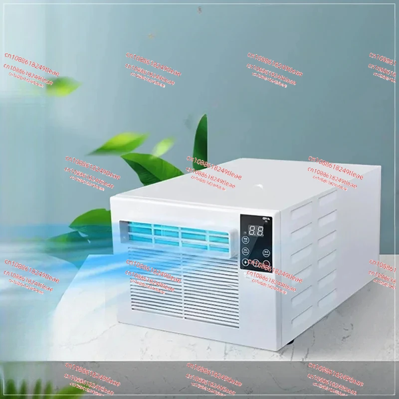 110V/220V Mobile Small Air Conditioner Mosquito Net Desktop Refrigerator Pet Cooling