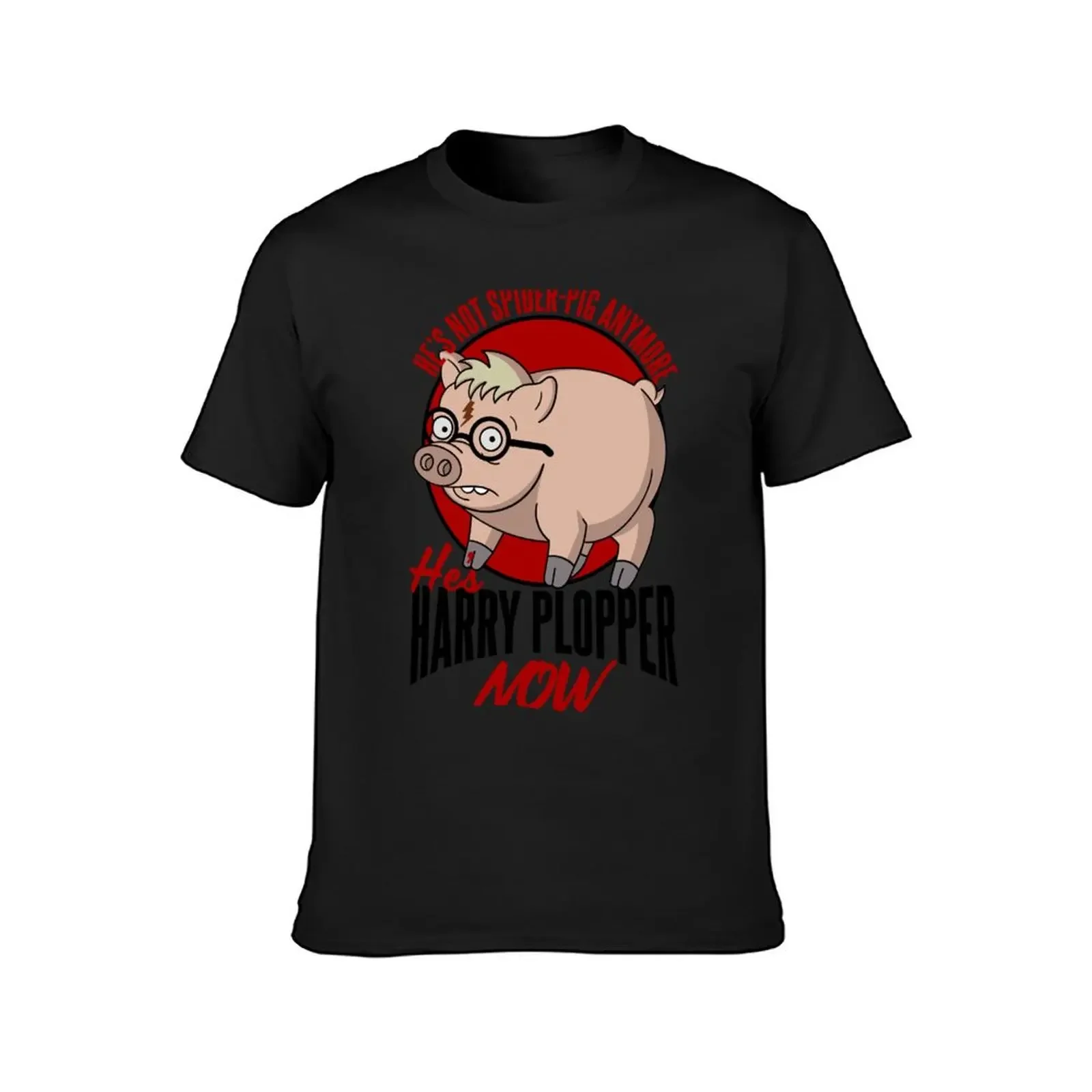 He's not Spider-Pig anymore he's Harry Plopper Now T-Shirt plus size tops customs design your own hippie clothes tshirts for men