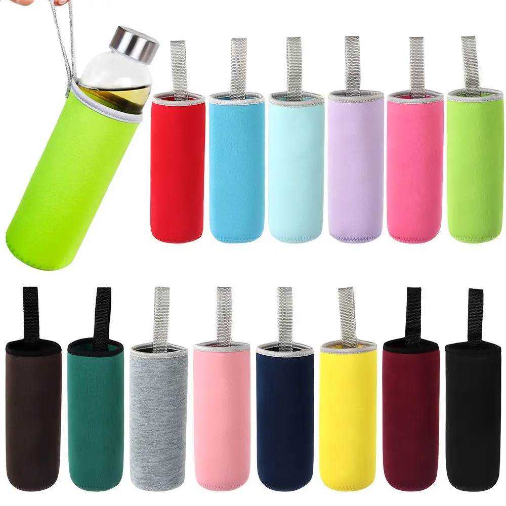 550ml Sport Water Bottle Cover Neoprene Insulator Sleeve Bag Case Pouch  Portable Vacuum Cup Set Sport Camping Accessories