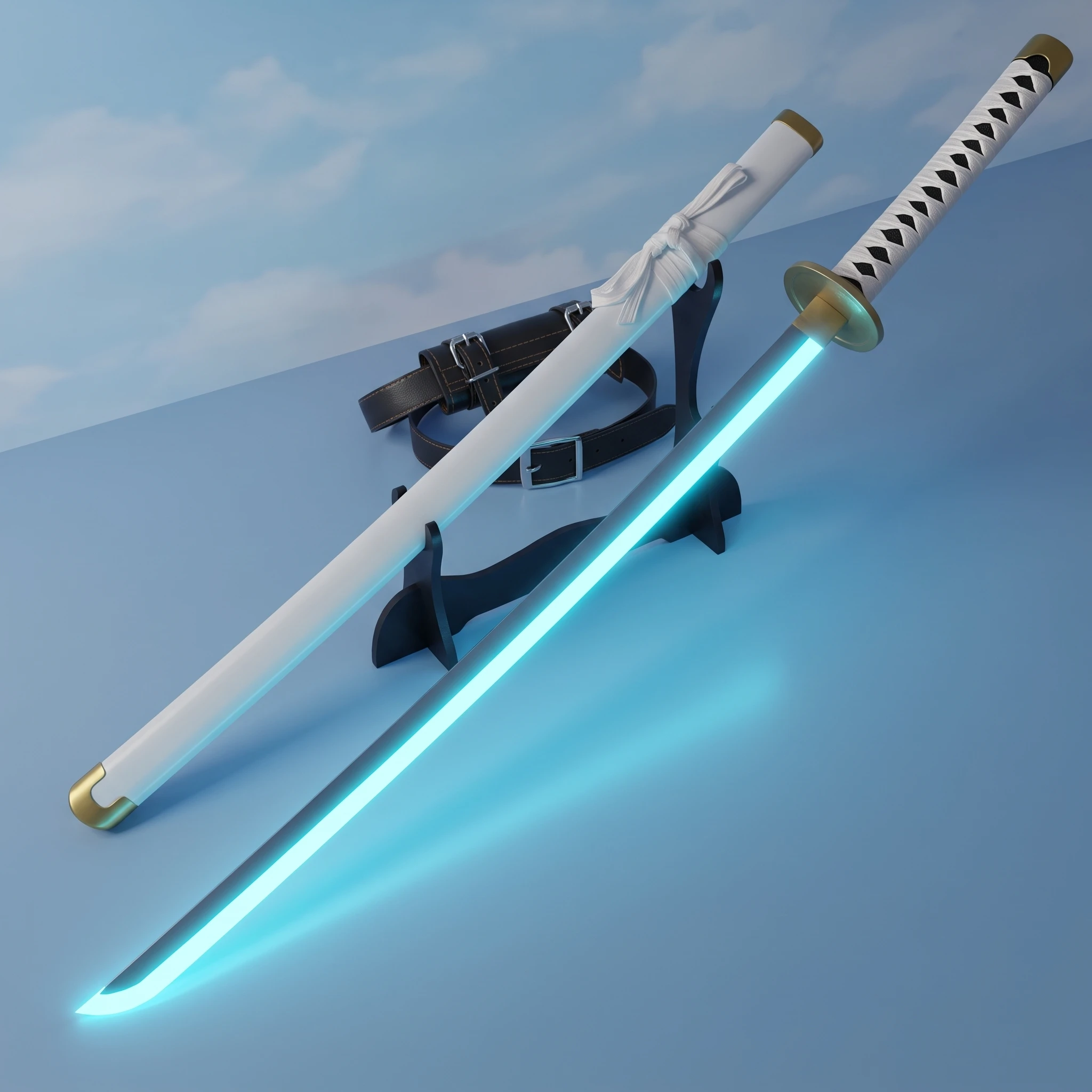 Pedang Katana Roronoa Zoro One - Cosplay Prop Katana ulasan dan harga