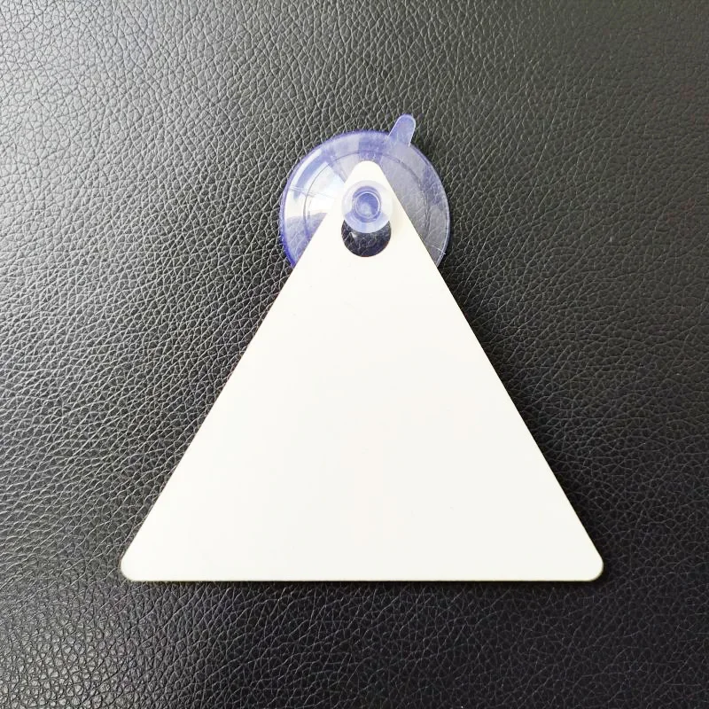 30 Pcs/Lot MDF Sublimation Blanks Car Window Warning Signs for Vehicle Use