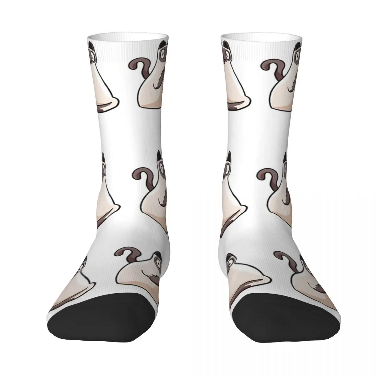 Gossip Siamese Socks Gym 3D Print Boy Girls Mid-calf Sock image 2