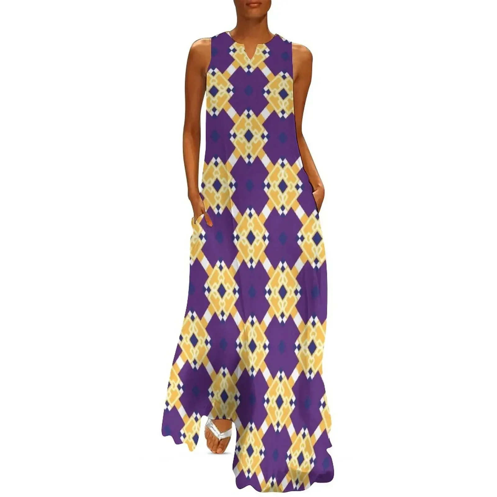

Golden yellow purple. Long Dress sexy dress Woman clothes clothes for woman dress women summer