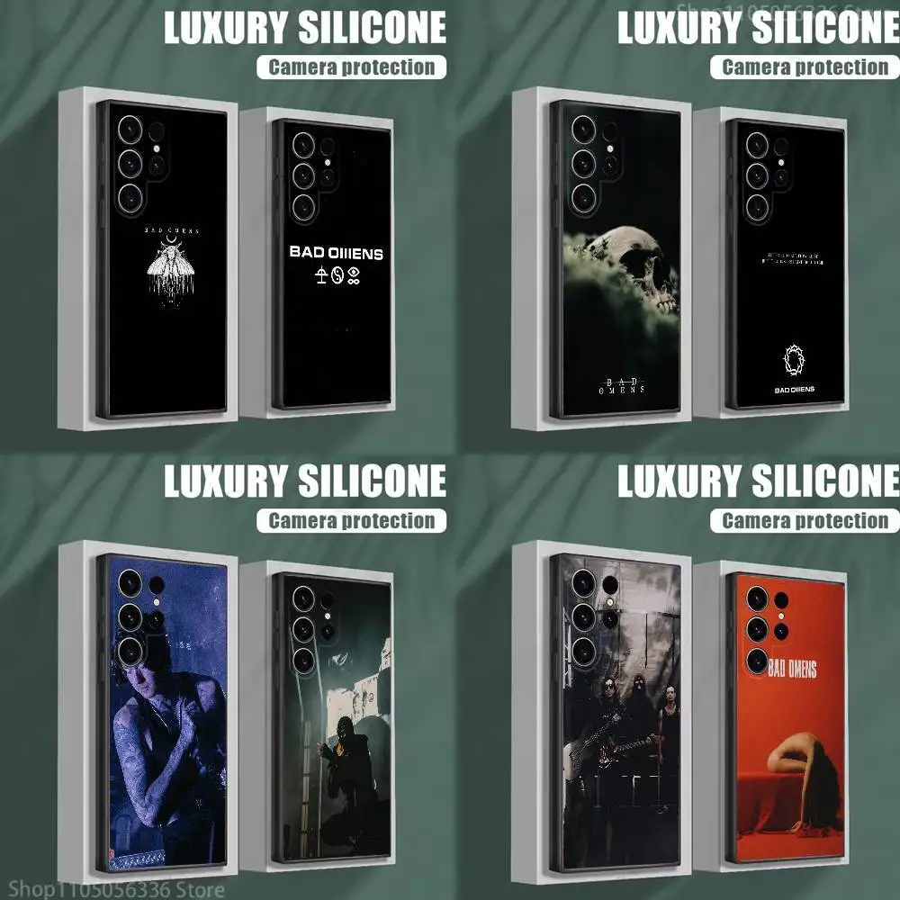 

Bad O-Omens The r-rain Phone Case For Samsung S25,S24,S23,S22,S21,S20,S10,Ultra,Plus,Lite,FE,Soft Silicone Black Cover