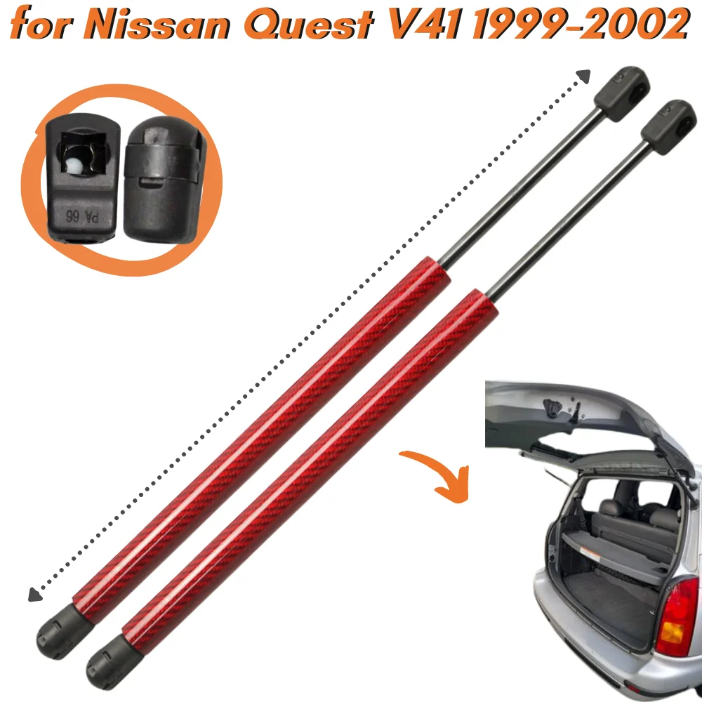 

Qty(2) Trunk Struts for Nissan Quest V41 for Mercury Villager Van 1999-2002 Rear Tailgate Boot Lift Supports Gas Springs Shocks