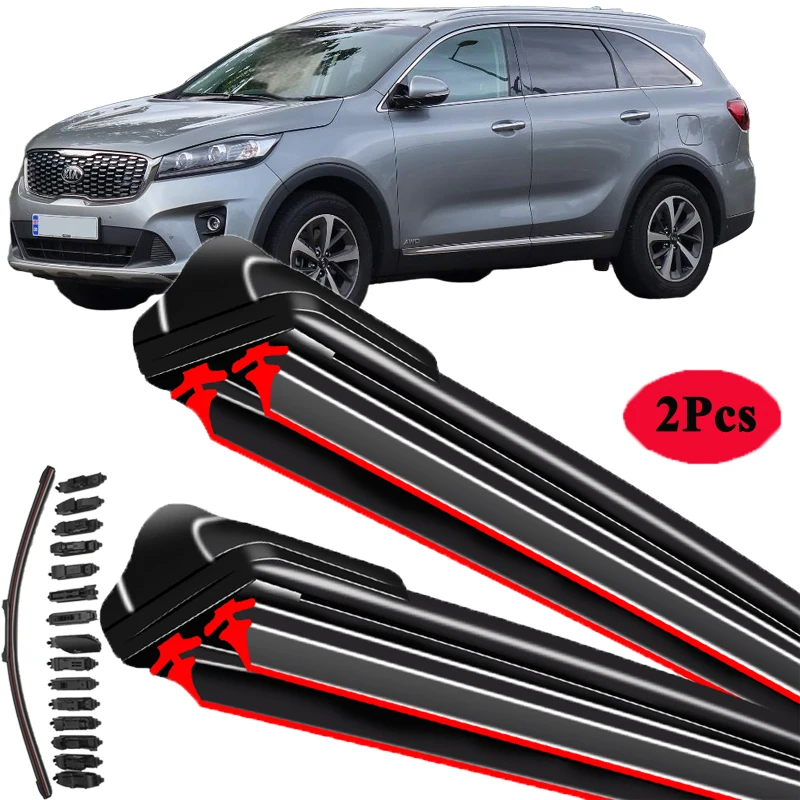 

For KIA Sorento UM MK3 For Sorento Prime 2015~2019 Windscreen Windshield Wipers Windows Accessories 2015 Car Front Wiper Blade