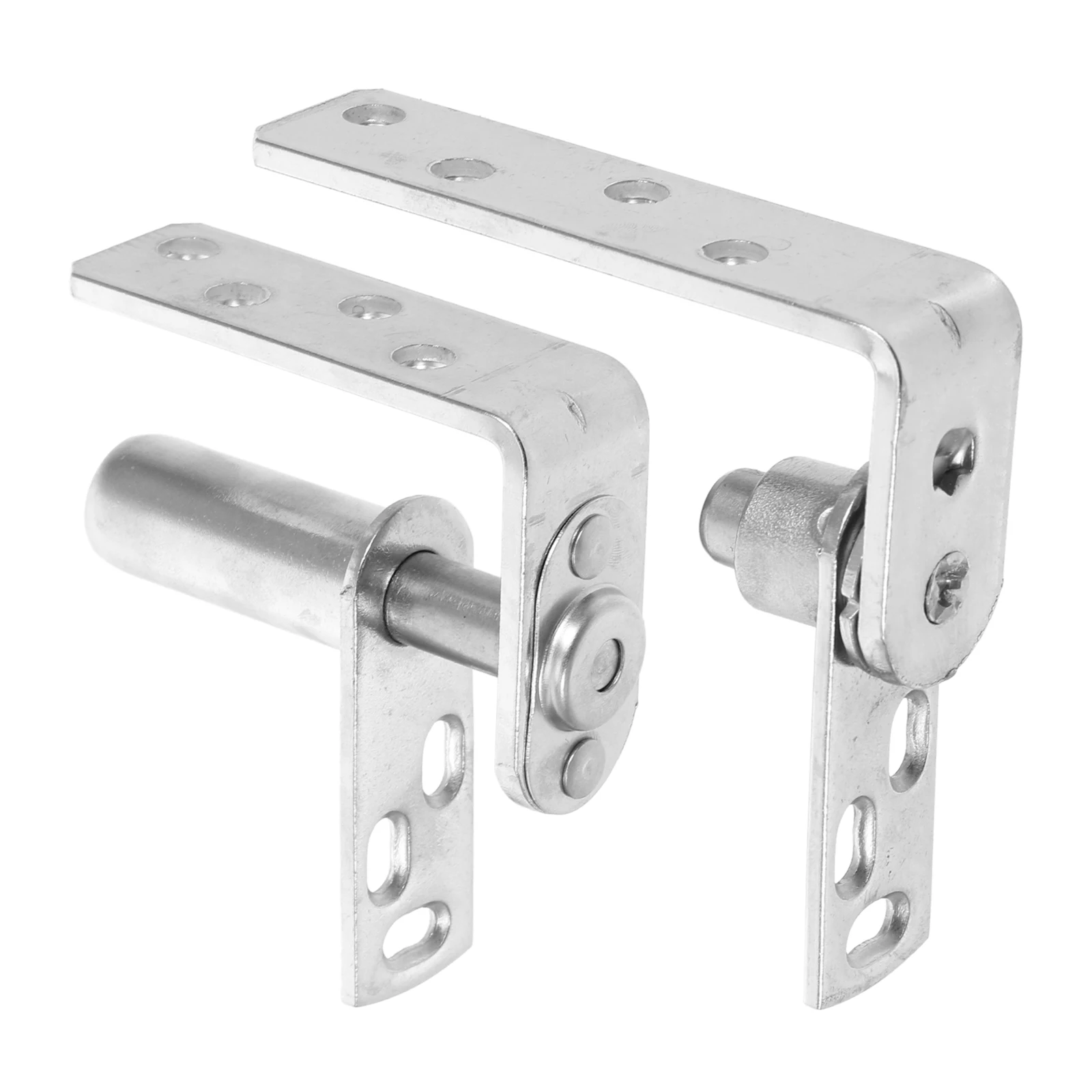 

1Set Automatic Rebound Stainless Steel Door Pivot Hinges Heavy Duty Swinging Door Hinges for Bar Counters Hardware Hinge