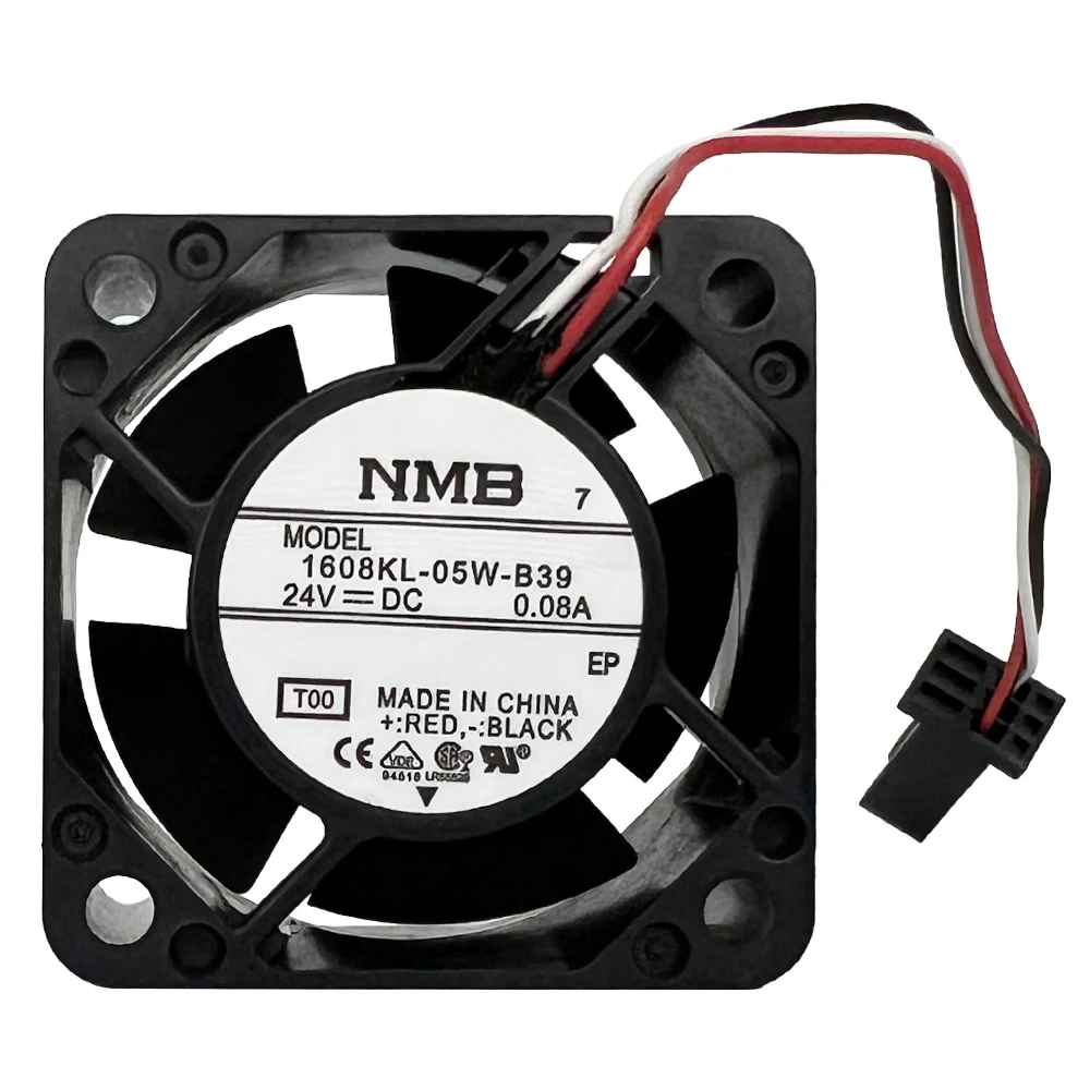 1608KL-05W-B39 NMB 4020 DC24V 0.08A 3Wire 40x40x20mm Cooling Fan for FANUC A90L-0001-0510 Replacement