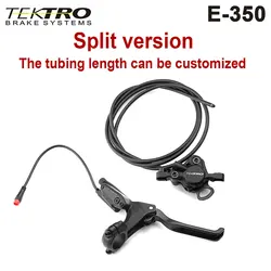 Tektro E350 eBike Hydraulic Disc Brake 2 Pins Male Connector Electric Bike Hydraulic Brake E3520 Front Rear Brakes