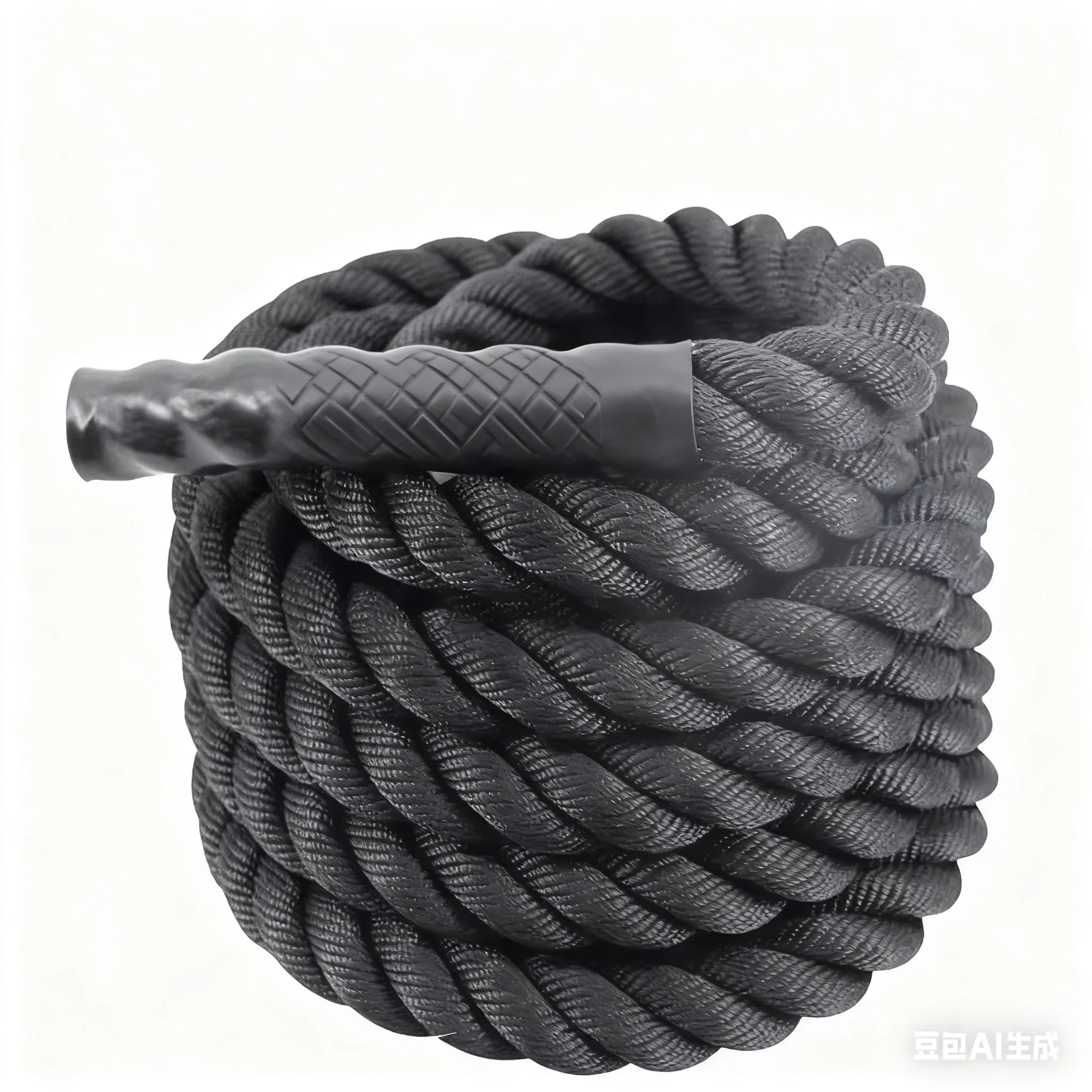 جودة عالية 38 مللي متر * 9 متر 38 مللي متر * 12 متر 38 مللي متر * 15 متر حبل معركة للتدريب المتقاطع صالات رياضية منزلية وتدريب القوة #6