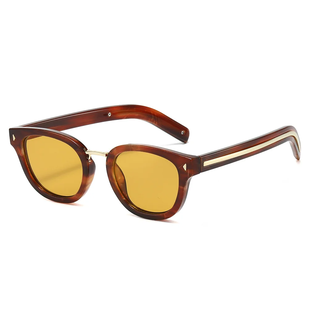 

0332 Fashion Oval Sunglasses for Men Women, Premium Quality Stylish Round Sun Glasses, Vintage Retro Personalized Shades 605532