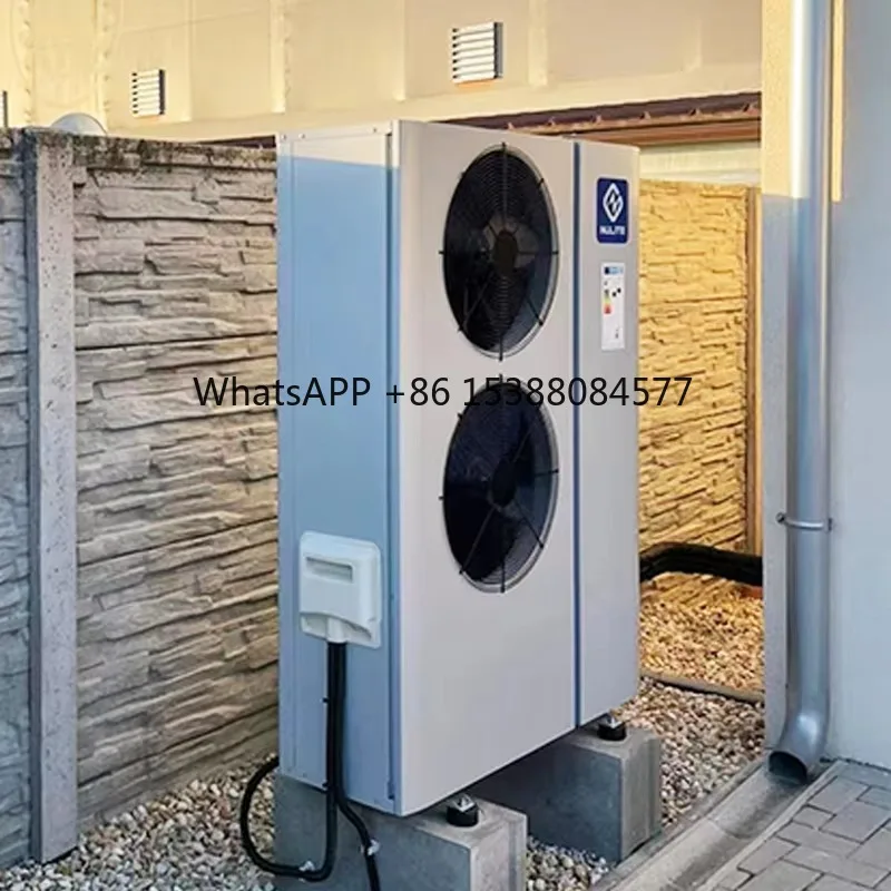 

2025 R32 R290 8kw 9kw 10kw 12kw Dc Inverter air to Water Monobloc Heat Pump 220v Water Heater Heatpumps with Wifi