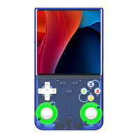 New R36 Ultra Retro Handheld Video Game Console 64GB 15000+ Games 4.0 Inch Screen 3D Joystick Linux Portable Game Player D