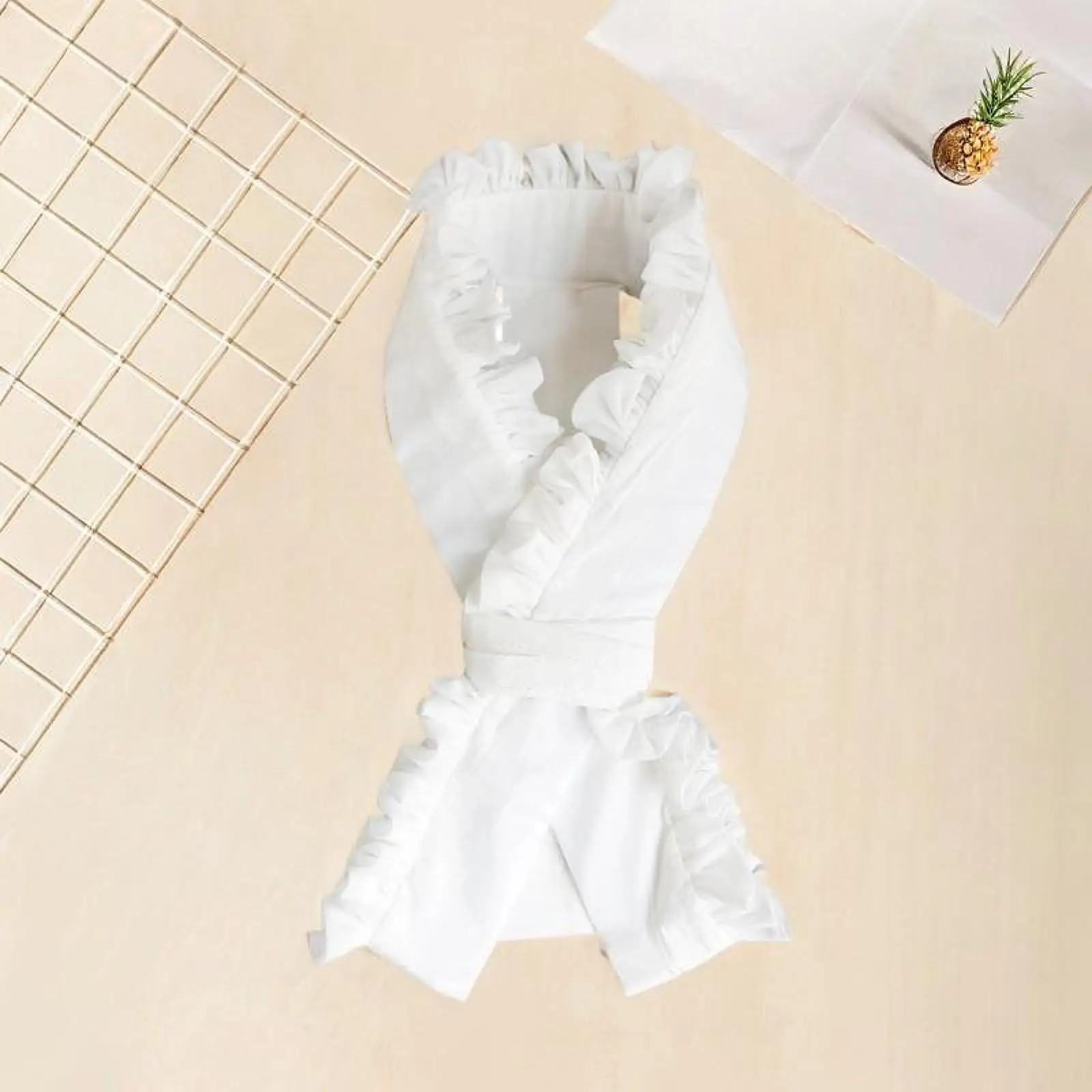Japanese Kimono Collars Traditional Kimono Accessories for Wedding