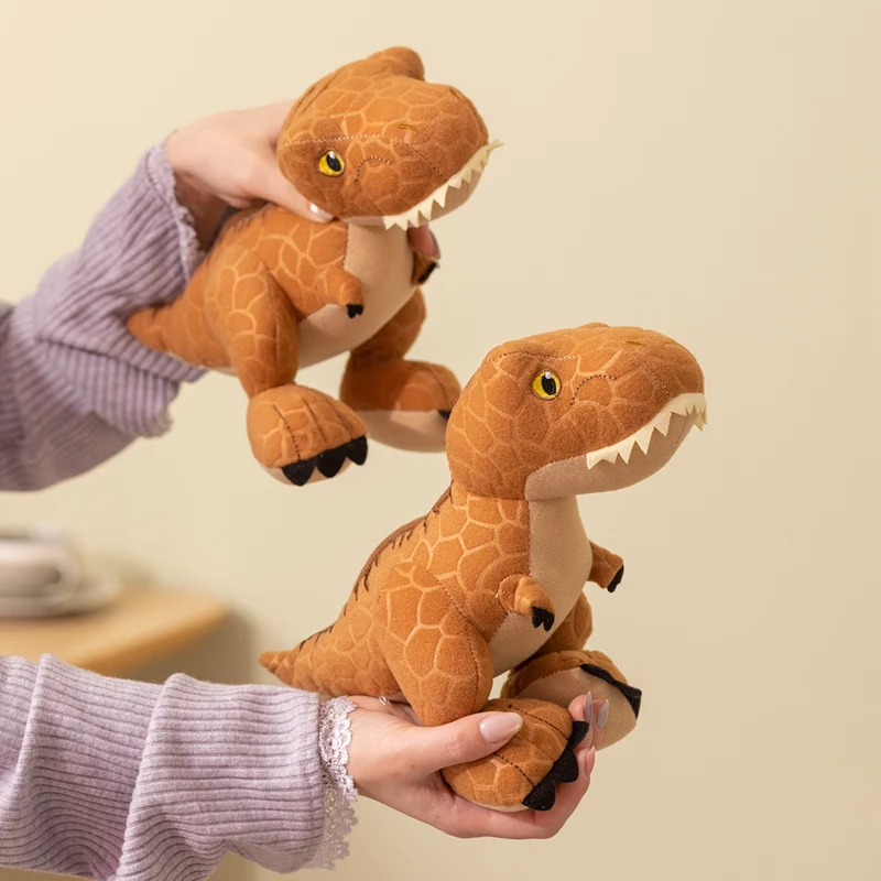 

Милая мультяшная плюшевая игрушка-динозавр: миниатюрный бирюзовый птеродактиль, Тираннозавр Рекс, мягкие плюшевые животные, очаровательные динозавры-плюши.