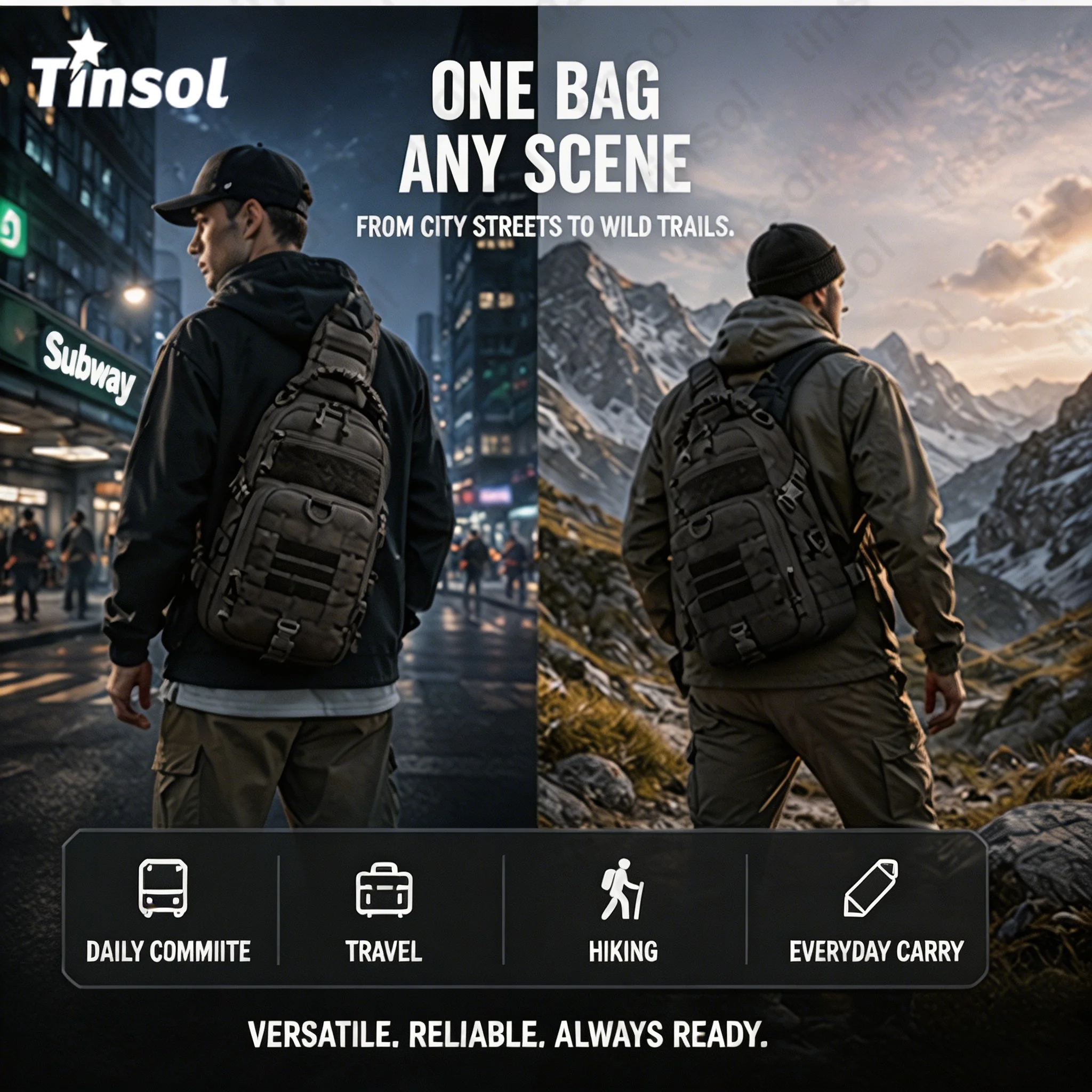 #4 Trending Mens Chest Sling Bags Right Now