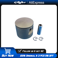 DLE55RA Piston Kit for DLE-55RA Engine, 55cc RC Airplane Gas Motor, Forged Aluminum with Rings & Wrist Pin